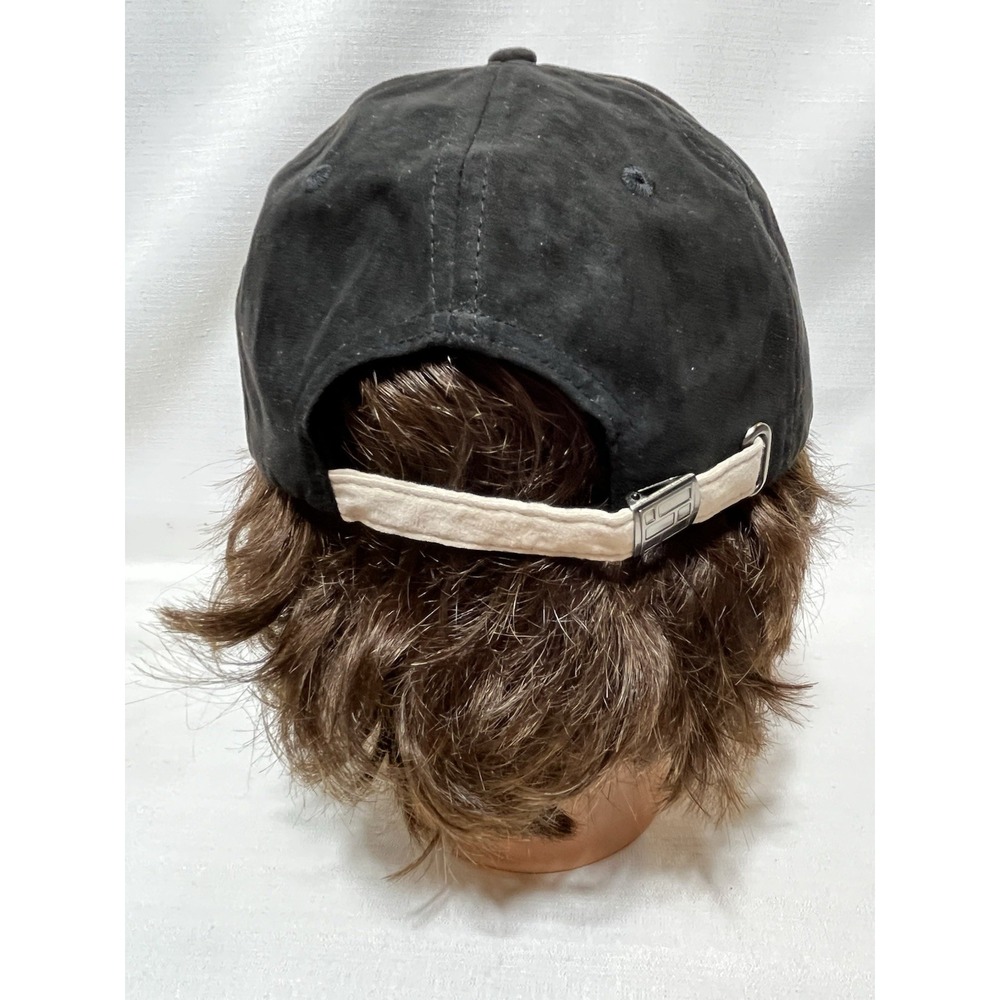 NEW BILT Golf Hat Cap Adjustable Strap  Black Graffiti Bill - Picture 3 of 7